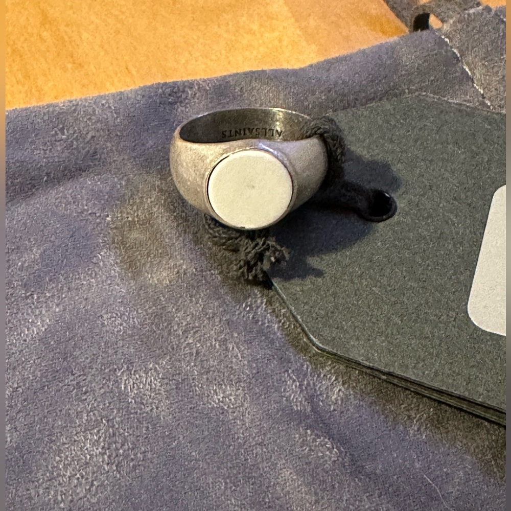 All Saints Silver Ring